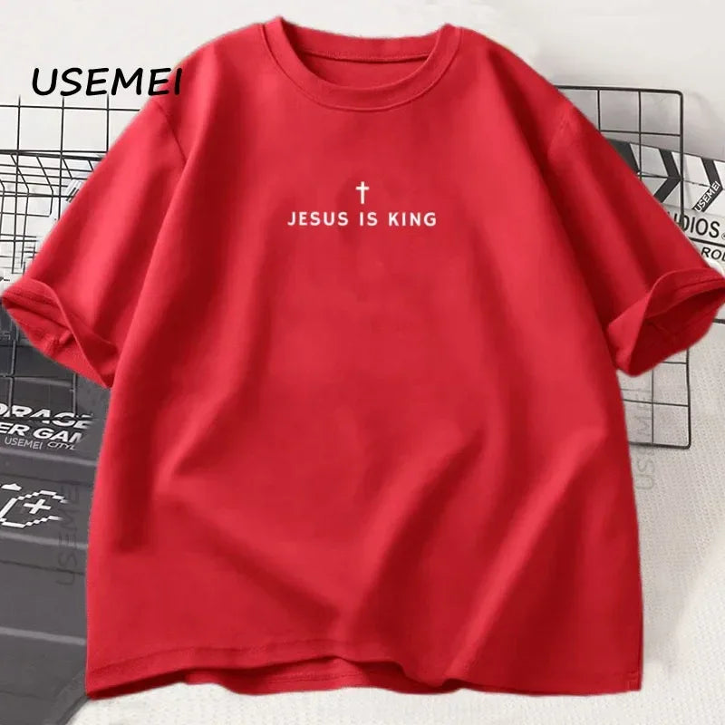 Jesus Is King Christian T Shirt - Messiah Wear
