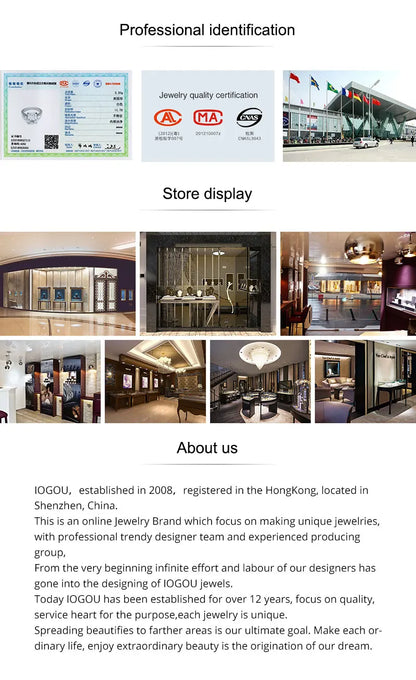 Classic 0.5CT-5CT D Moissanite Pendant Necklace Adjustable Chain 925 Silver for Women with Certificate 2CT 3CT 4CT Lab Diamond