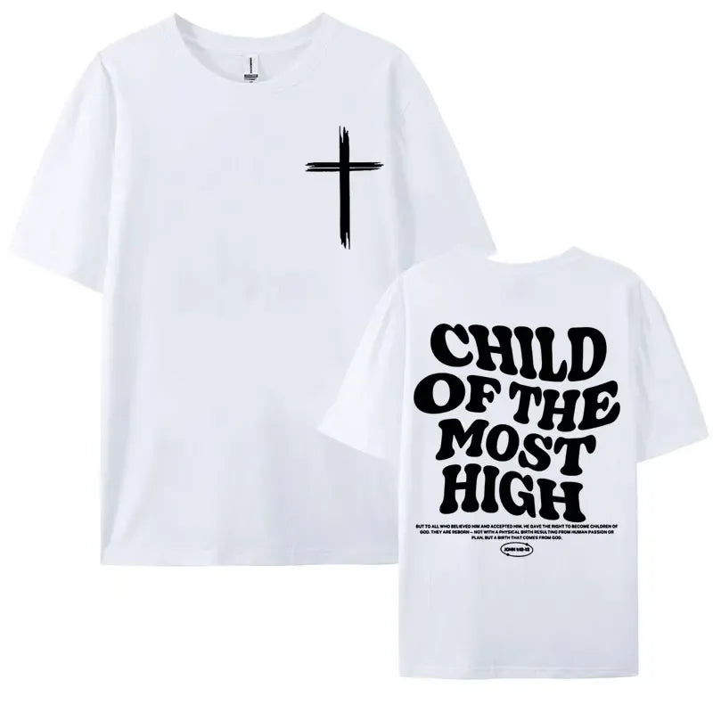 Child Of the MOST HIGH - T-shirt for Men Oversized - Messiah Wear