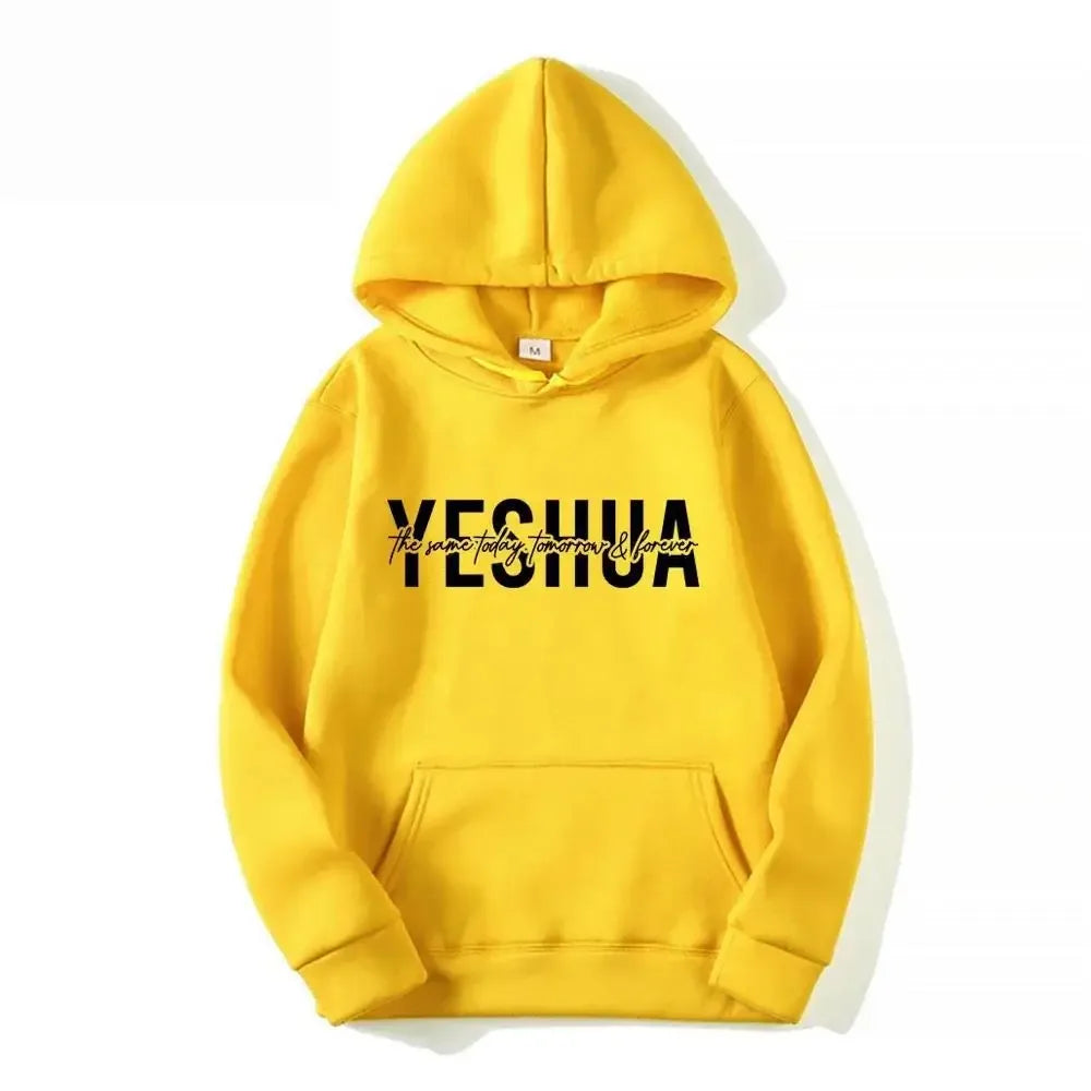 Yeshua Christian Hoodie – "The Same Yesterday, Today & Forever" - Messiah Wear