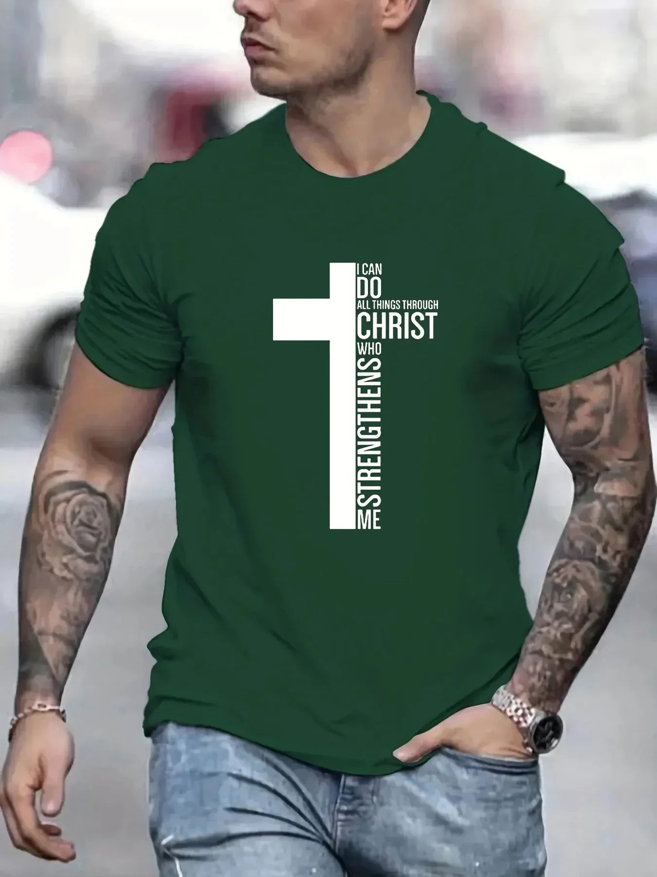 I Can Do With Christ - Tee for Men - Messiah Wear
