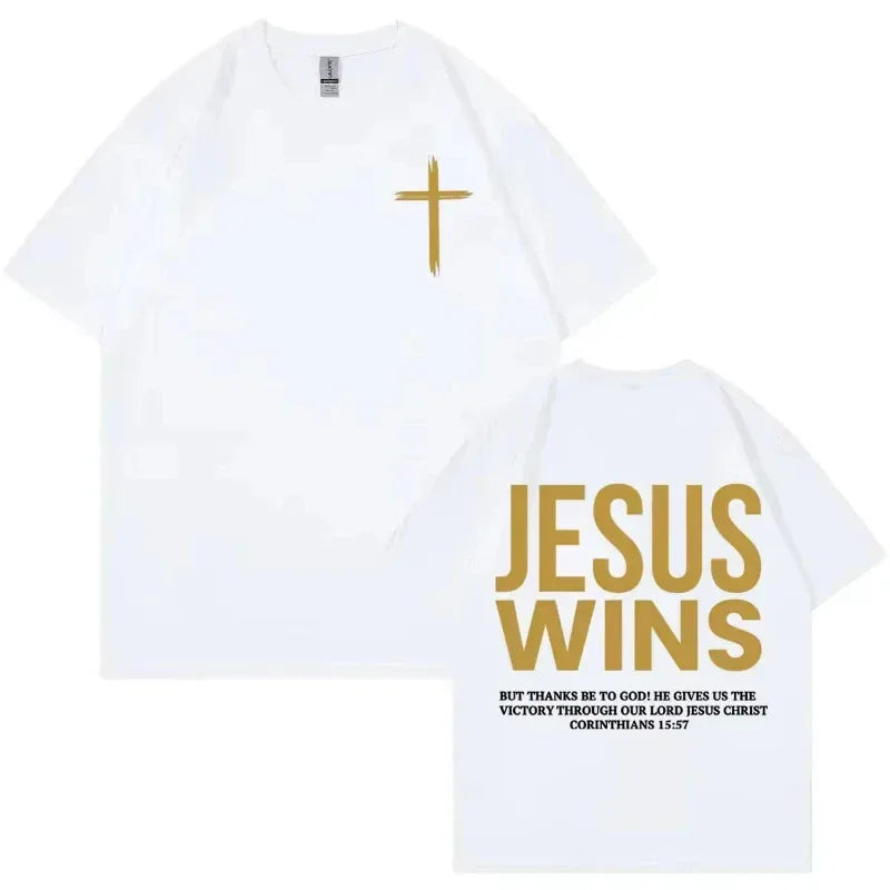 Yeshua Wins - Corinthians 15:57 - Messiah Wear
