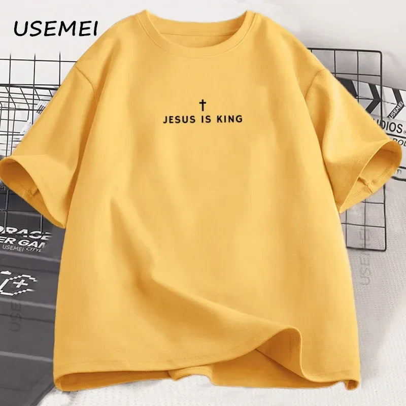 Jesus Is King Christian T Shirt - Messiah Wear