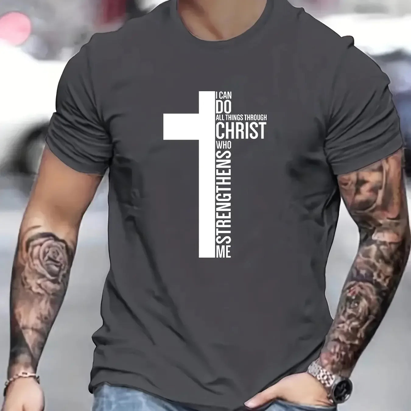 I Can Do With Christ - Tee for Men - Messiah Wear