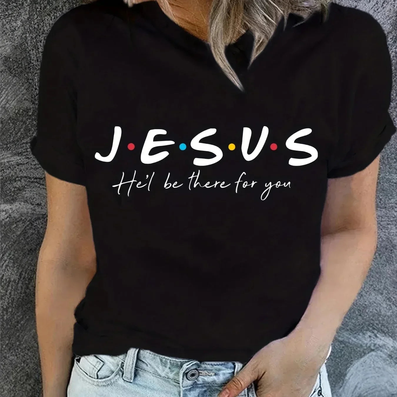 J.E.S.U.S - He´ll Be There For You T-Shirt - Messiah Wear