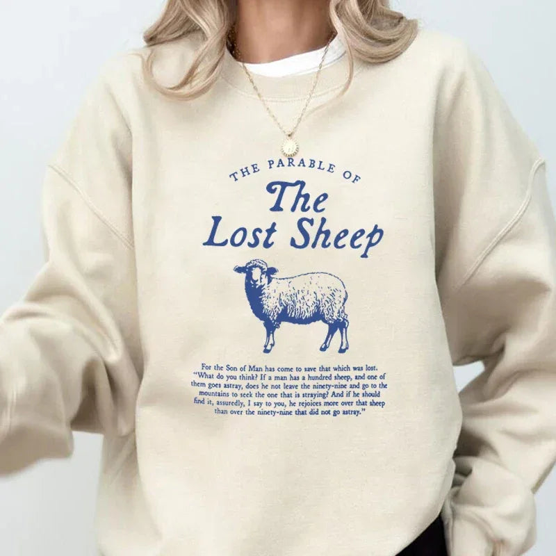 The Lost Sheep Bible Verse Sweatshirt - Messiah Wear
