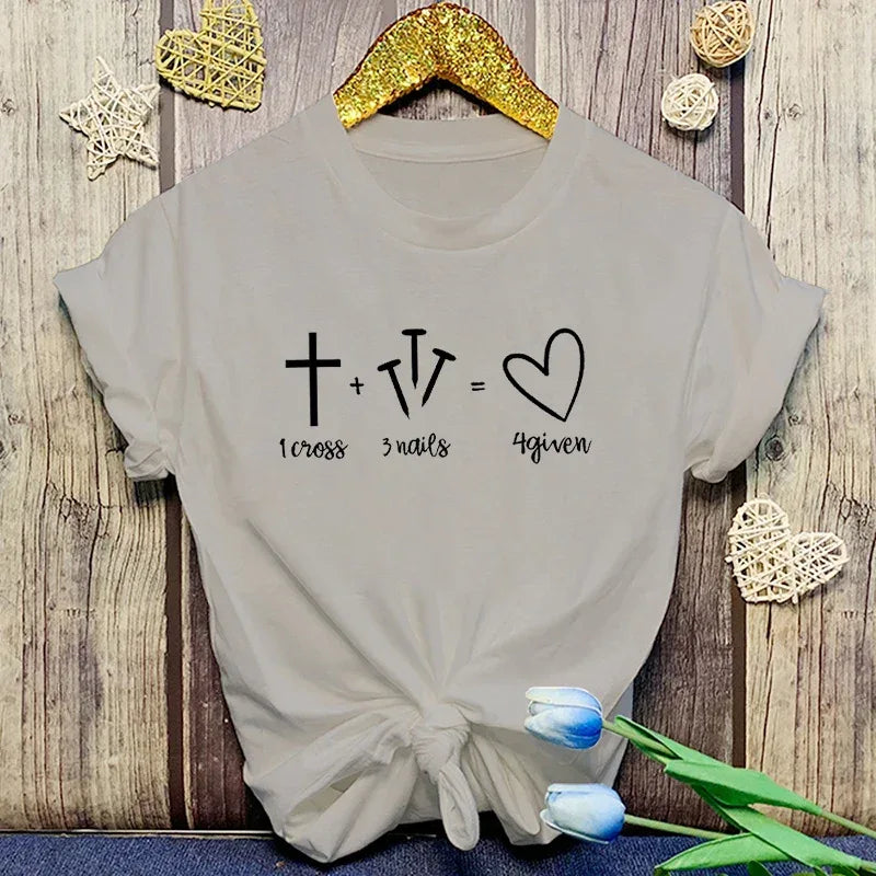 The "Forgiven" Tee - for Women - Messiah Wear