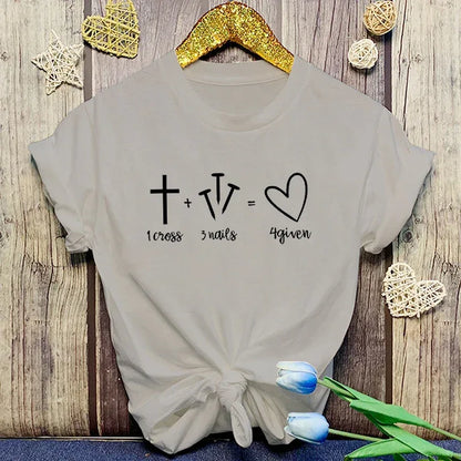 The "Forgiven" Tee - for Women - Messiah Wear