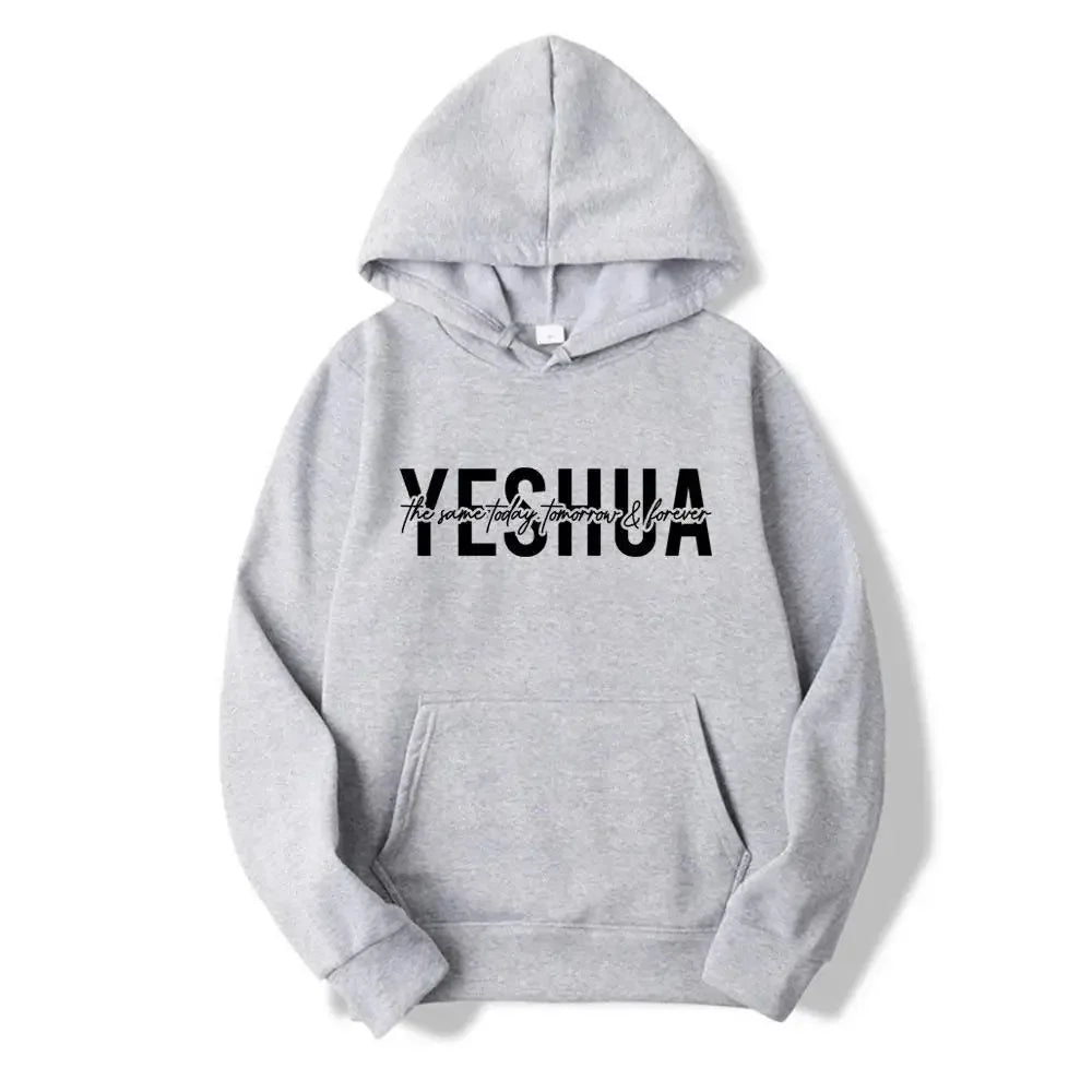 Yeshua Christian Hoodie – "The Same Yesterday, Today & Forever" - Messiah Wear