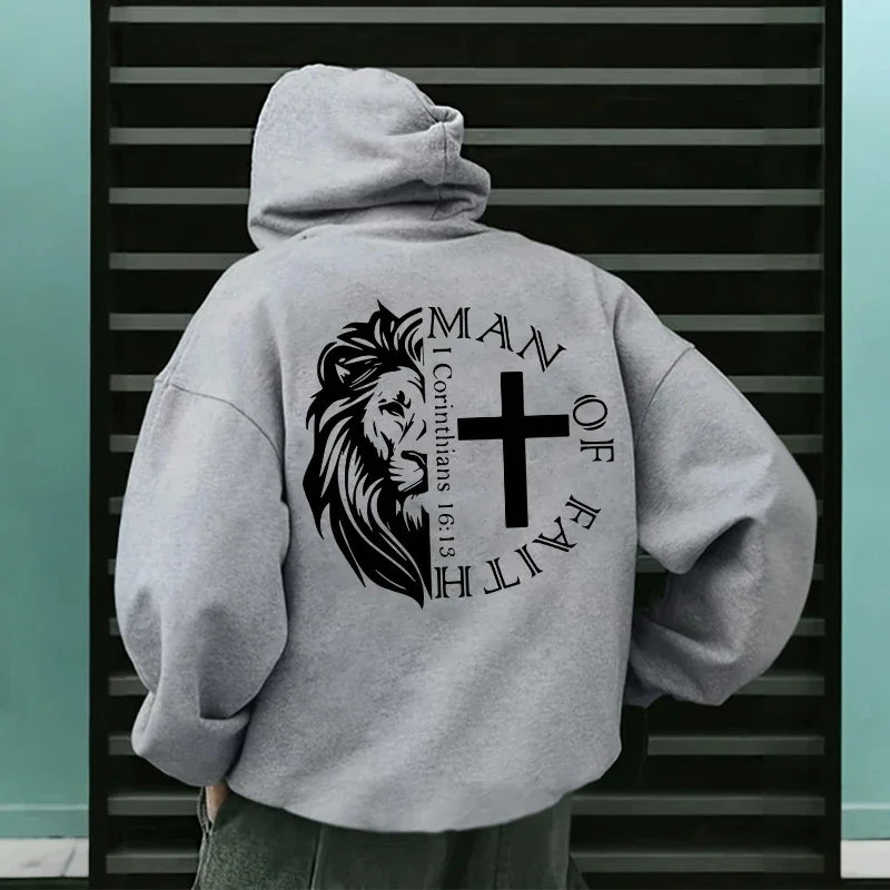 The Man of Faith Hoodie - 1 Corinthians 16:13
