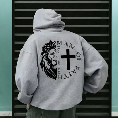 The Man of Faith Hoodie - 1 Corinthians 16:13