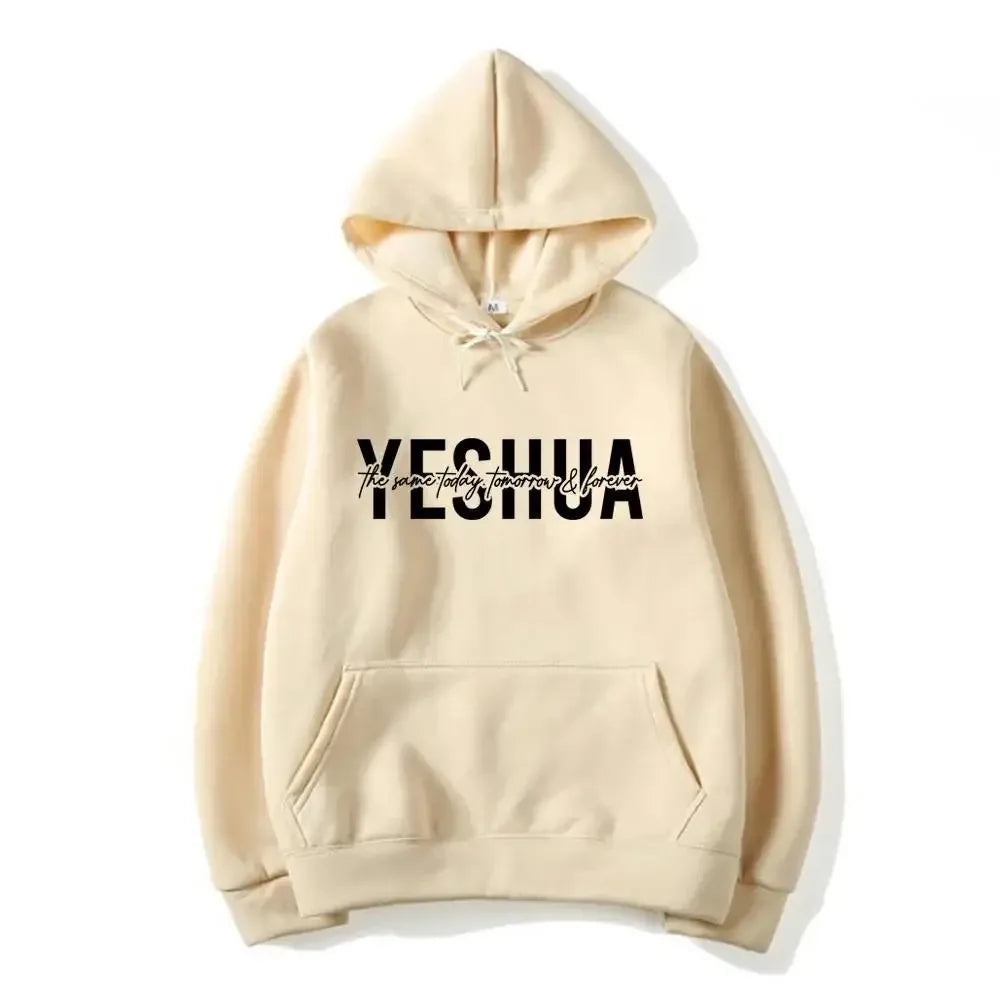 Yeshua Christian Hoodie – "The Same Yesterday, Today & Forever" - Messiah Wear