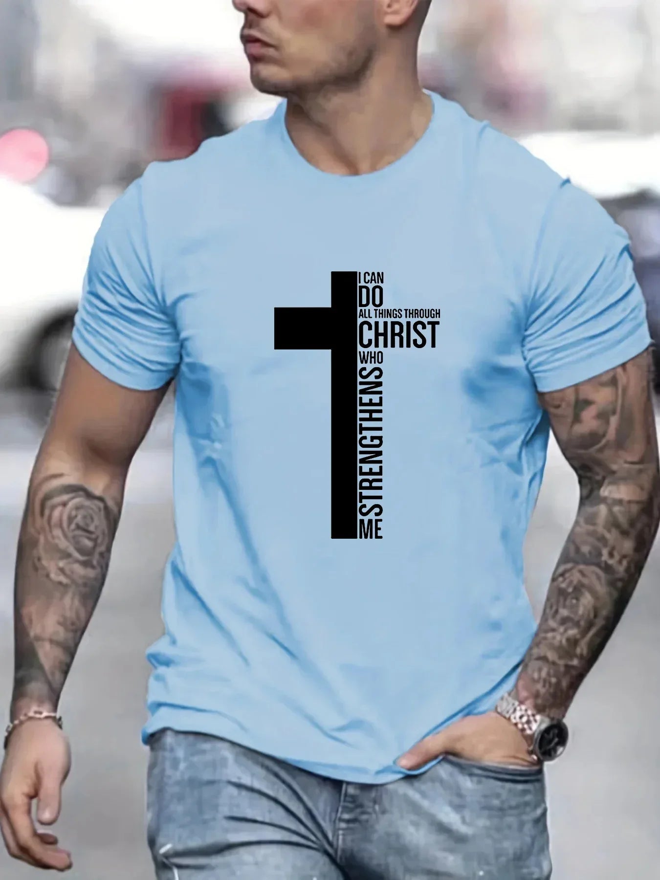 I Can Do With Christ - Tee for Men - Messiah Wear