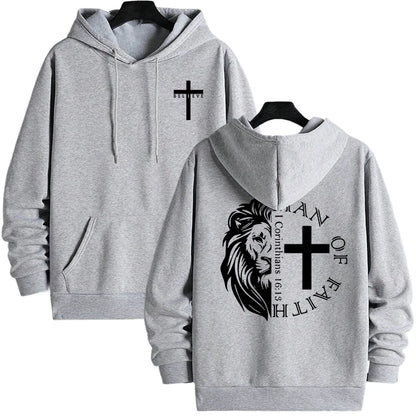The Man of Faith Hoodie - 1 Corinthians 16:13