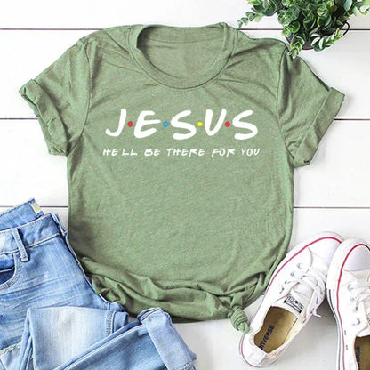 Jesus - He´ll be there for you - Tee Fot Women - Messiah Wear