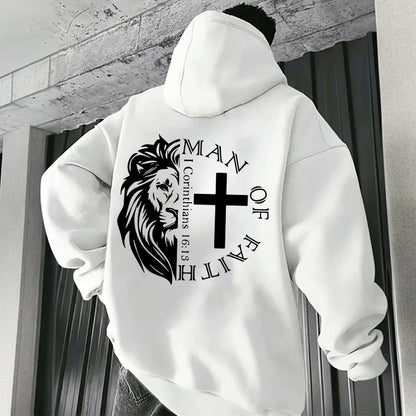 The Man of Faith Hoodie - 1 Corinthians 16:13