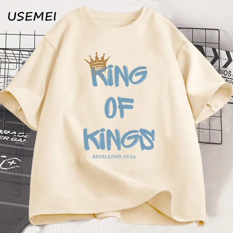 King of Kings – Premium Messianic Streetwear Tee - Messiah Wear
