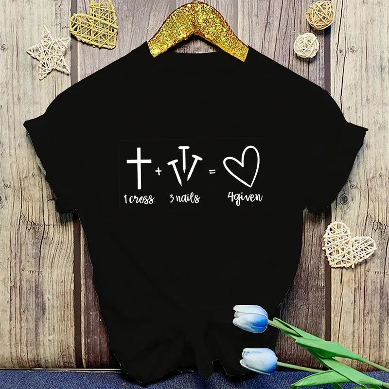 The "Forgiven" Tee - for Women - Messiah Wear