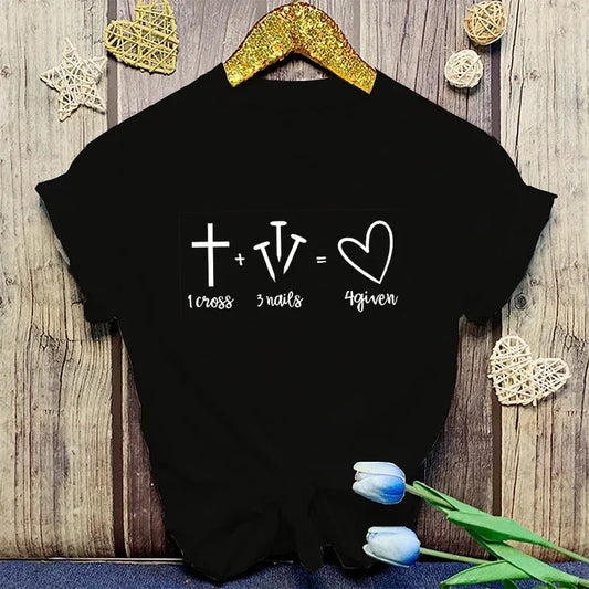 The "Forgiven" Tee - for Women - Messiah Wear