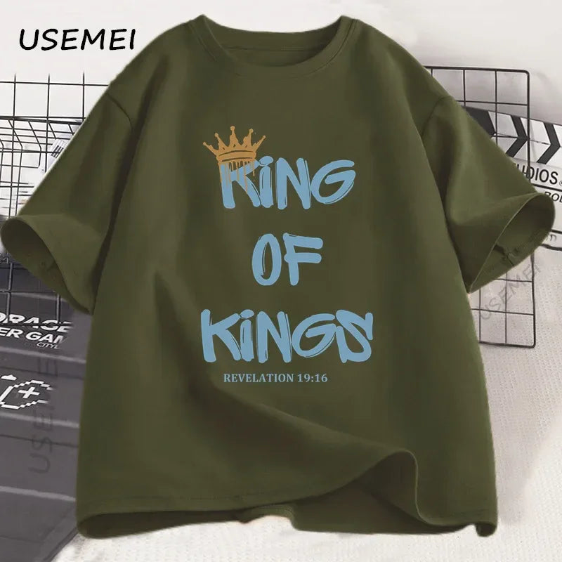 King of Kings – Premium Messianic Streetwear Tee - Messiah Wear