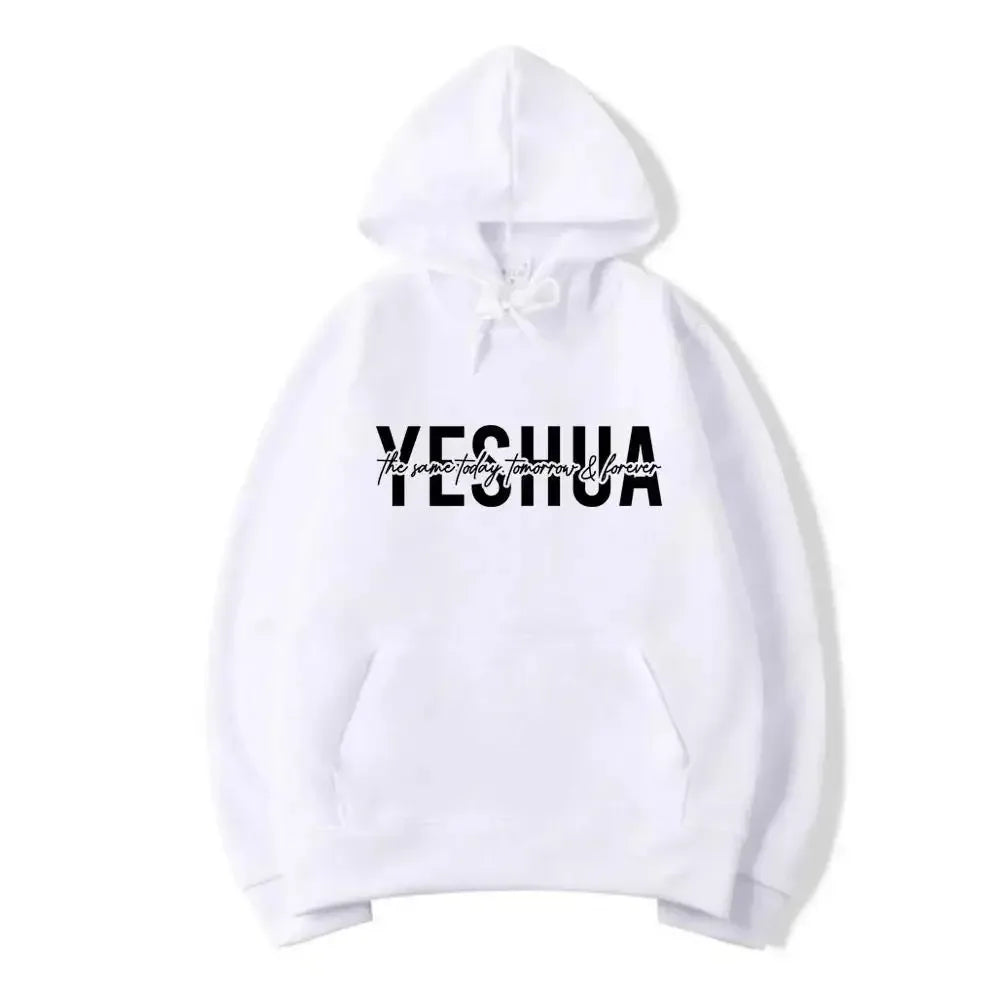 Yeshua Christian Hoodie – "The Same Yesterday, Today & Forever" - Messiah Wear