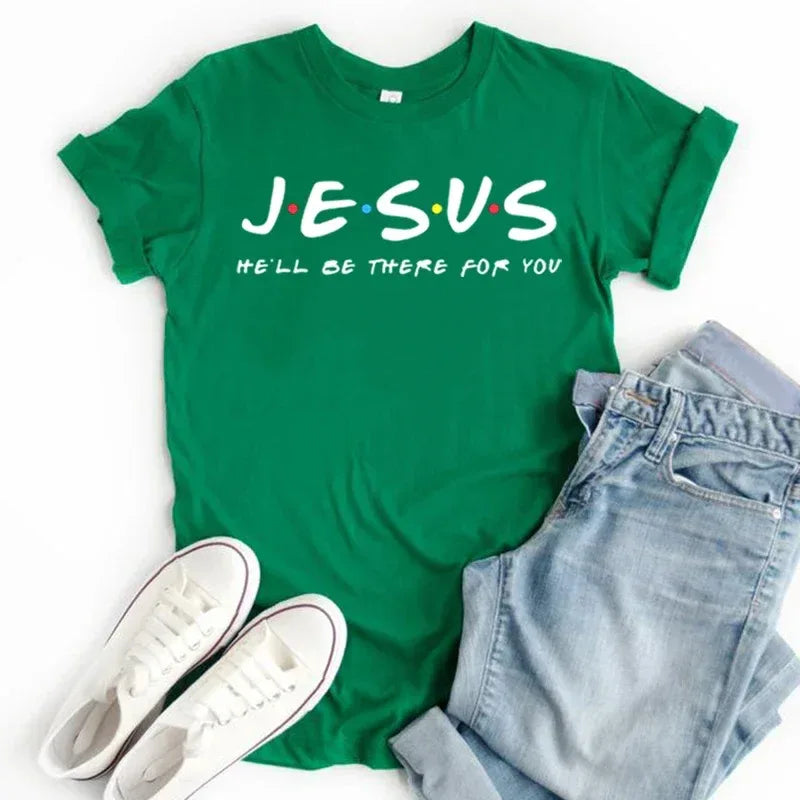 Jesus - He´ll be there for you - Tee Fot Women - Messiah Wear