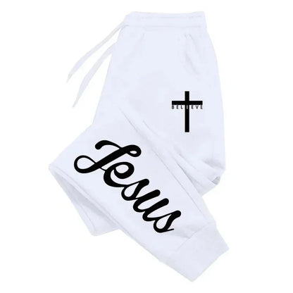 Jesus Cross Men's Sweatpants - Messiah Wear