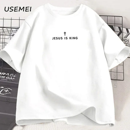 Jesus Is King Christian T Shirt - Messiah Wear