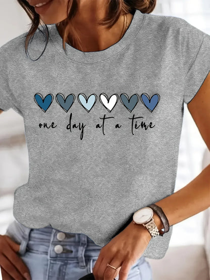 Women's "One Day at a Time" Tee - Messiah Wear