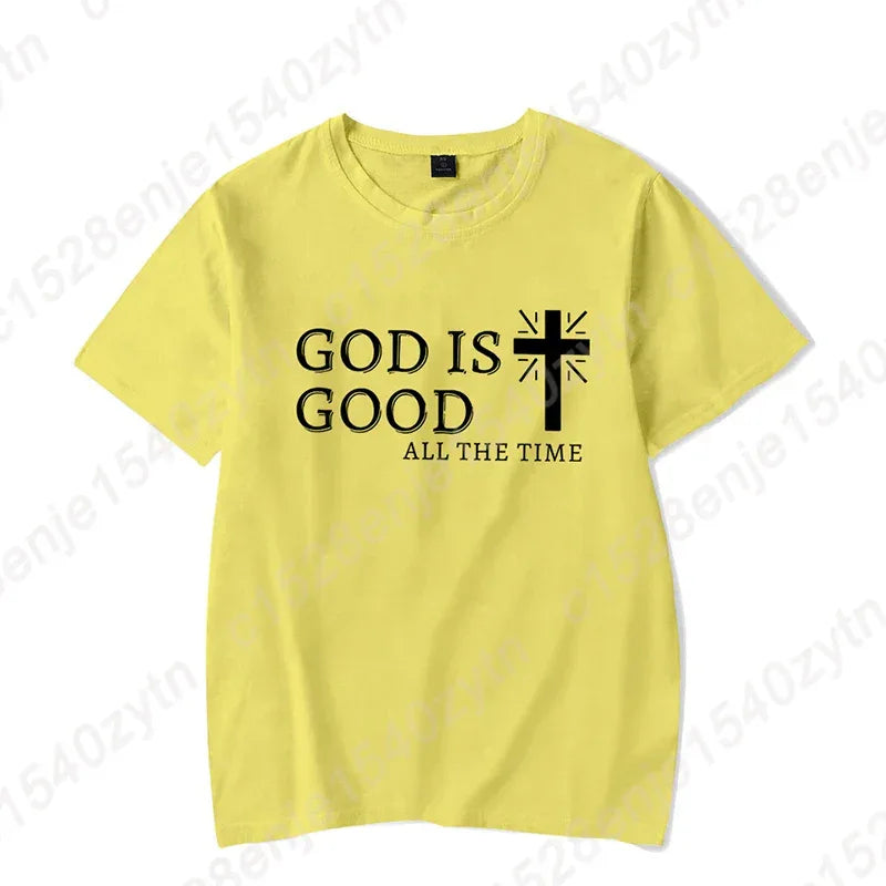 "God Is Good All the Time" Men's T-Shirt - Messiah Wear