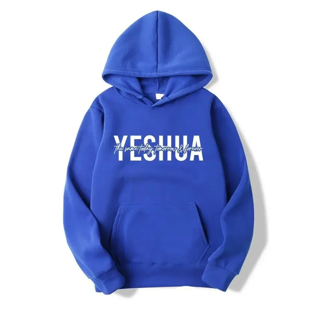 Yeshua Christian Hoodie – "The Same Yesterday, Today & Forever" - Messiah Wear