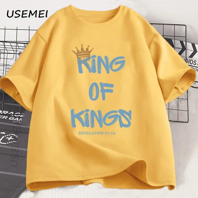 King of Kings – Premium Messianic Streetwear Tee - Messiah Wear