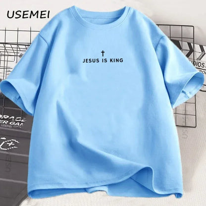 Jesus Is King Christian T Shirt - Messiah Wear