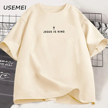 Jesus Is King Christian T Shirt - Messiah Wear