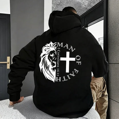 The Man of Faith Hoodie - 1 Corinthians 16:13