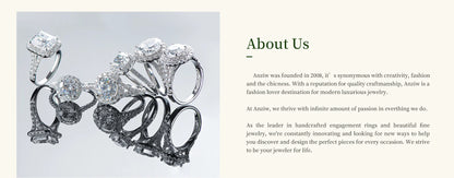 8mm 2.0CT Moissanite Solitaire Ring for Women 18k Gold Plated 925 Silver Engagement Wedding Promise Rings Finger Bands Jewelry