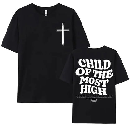 Child Of the MOST HIGH - T-shirt for Men Oversized - Messiah Wear