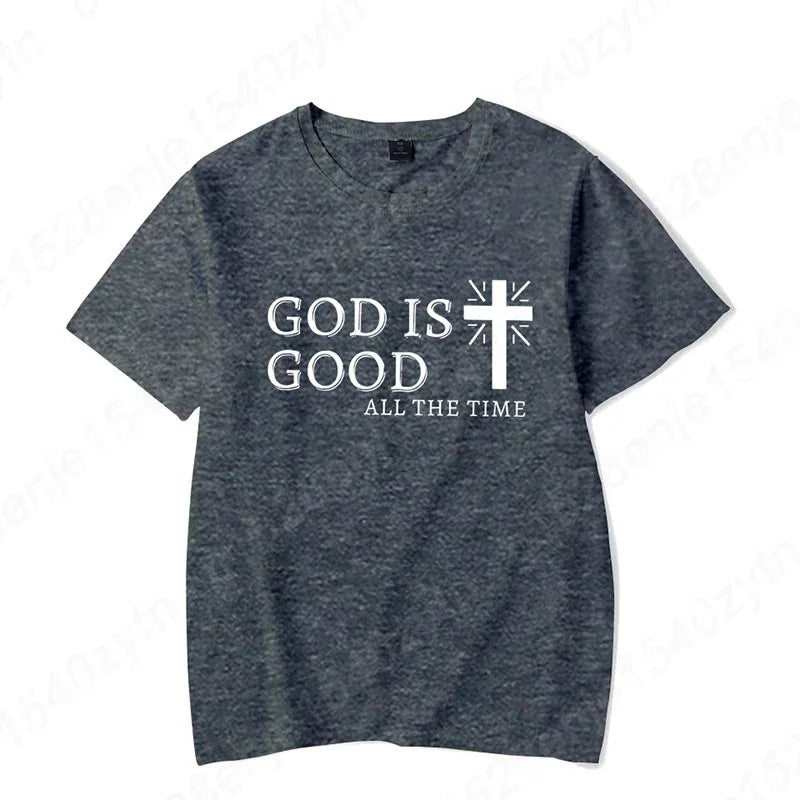 "God Is Good All the Time" Men's T-Shirt - Messiah Wear