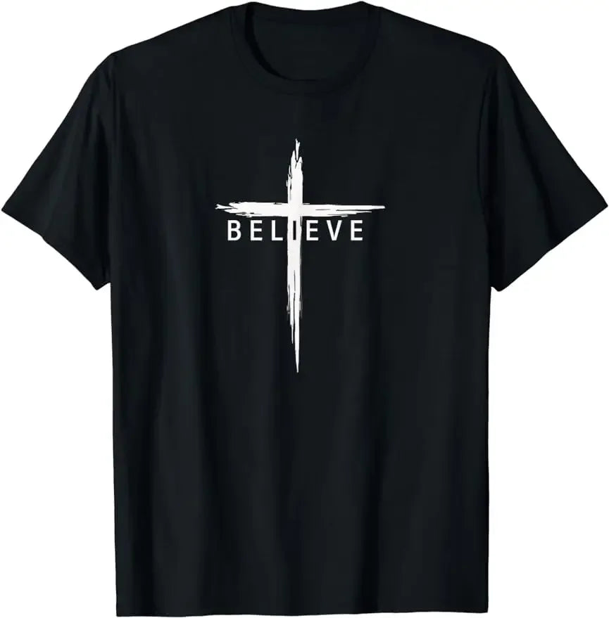 Christian T-shirt Jesus Is King Bible Verse