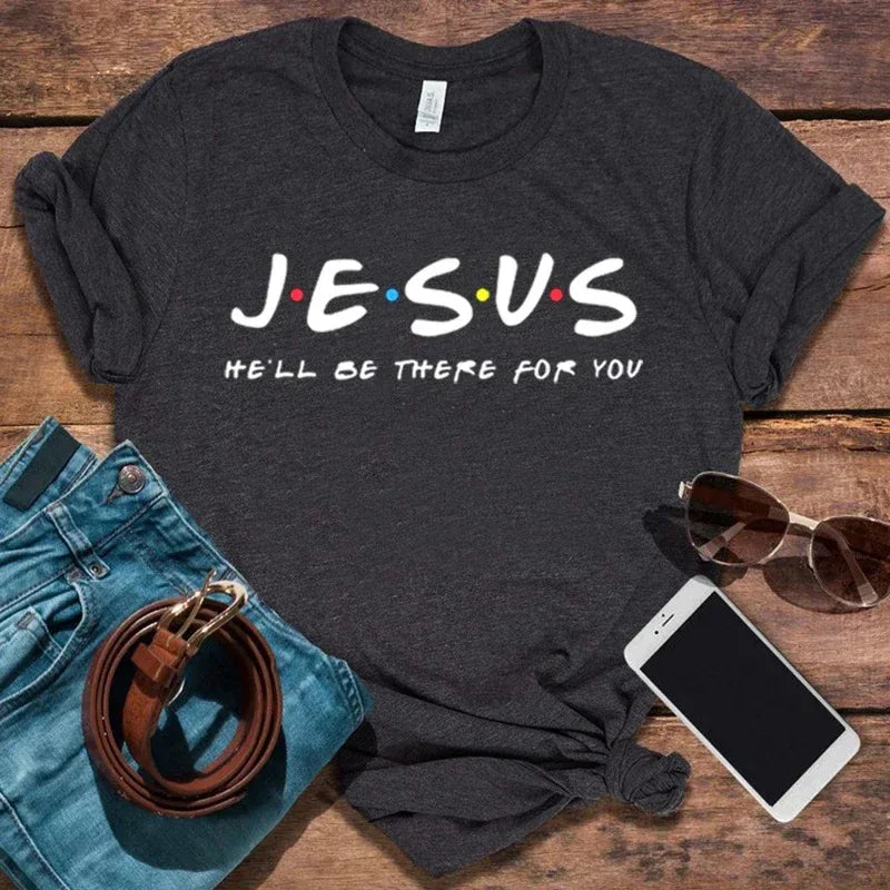 Jesus - He´ll be there for you - Tee Fot Women - Messiah Wear