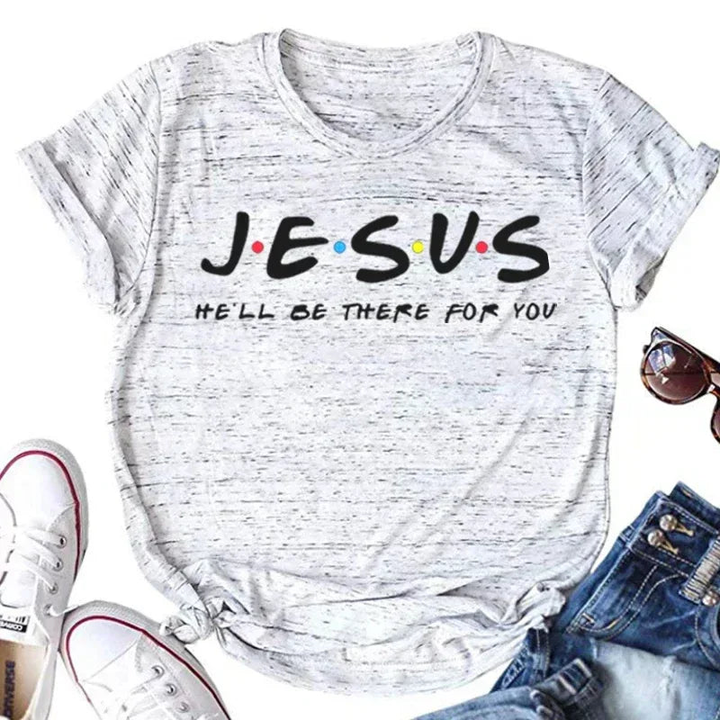 Jesus - He´ll be there for you - Tee Fot Women - Messiah Wear