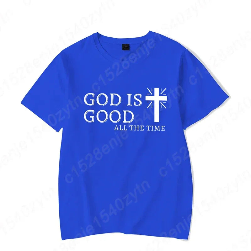 "God Is Good All the Time" Men's T-Shirt - Messiah Wear
