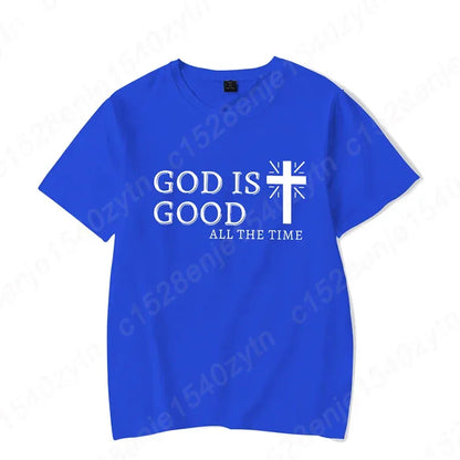 "God Is Good All the Time" Men's T-Shirt - Messiah Wear