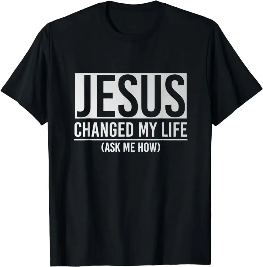 Christian T-shirt Jesus Is King Bible Verse