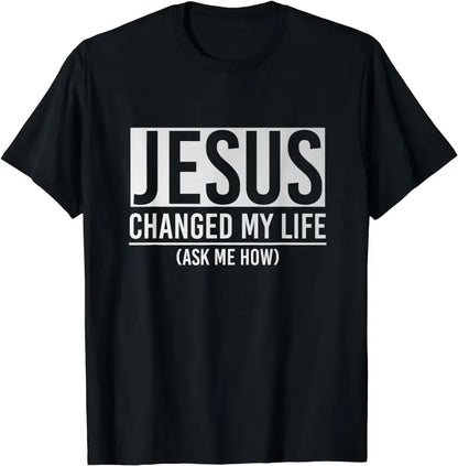 Christian T-shirt Jesus Is King Bible Verse