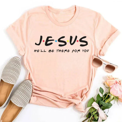 Jesus - He´ll be there for you - Tee Fot Women - Messiah Wear