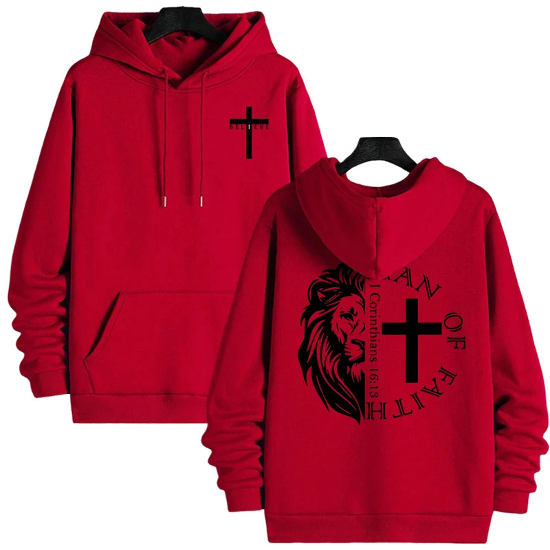 The Man of Faith Hoodie - 1 Corinthians 16:13
