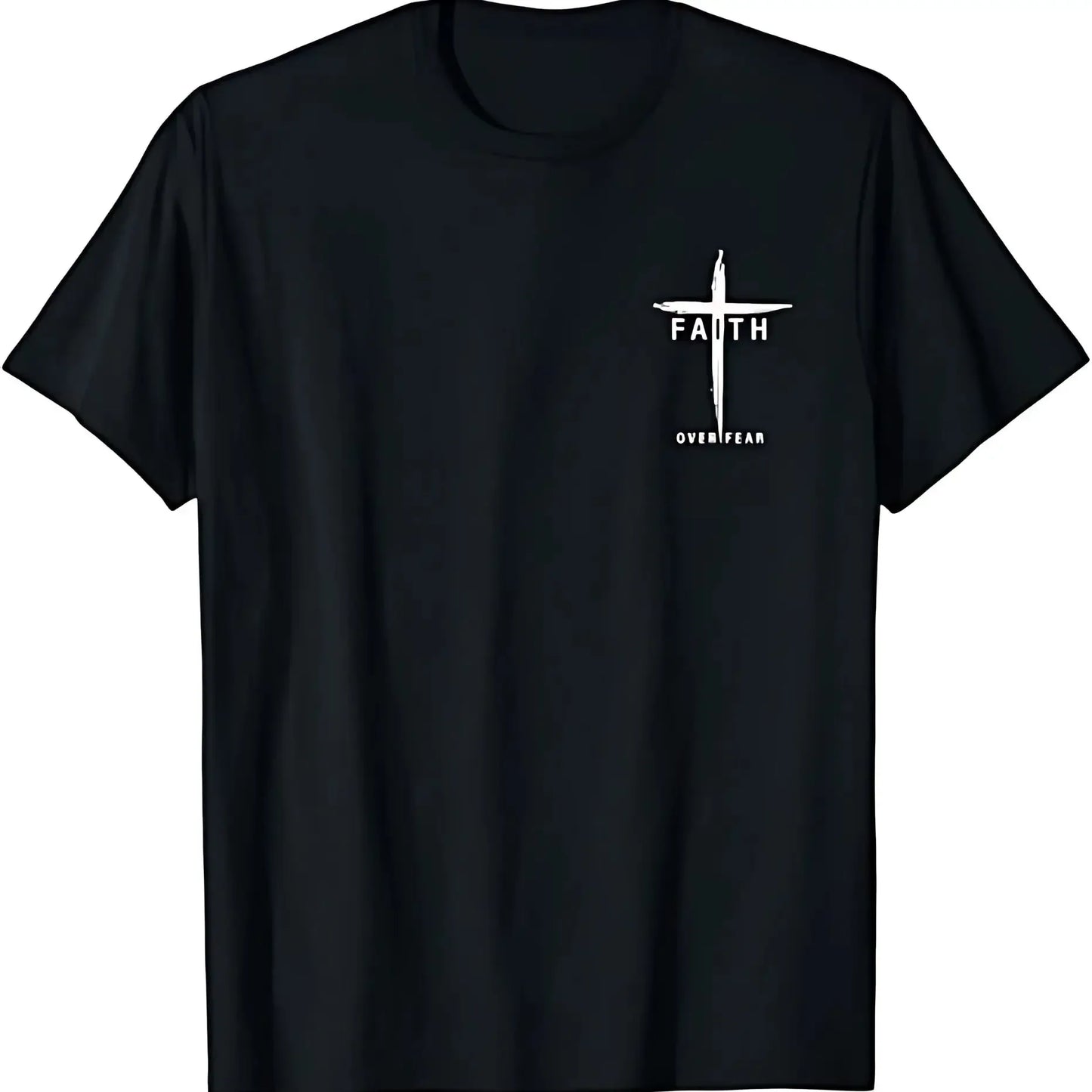 Faith Fear Christian Cross Jesus Christ - Messiah Wear