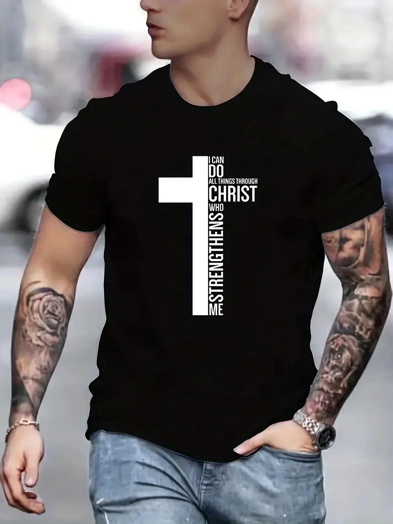 I Can Do With Christ - Tee for Men - Messiah Wear