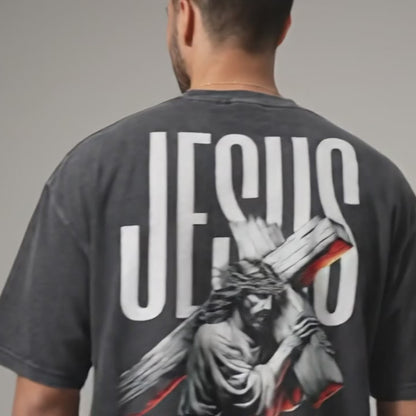 T- Shirt Oversized Jesus - Purpose